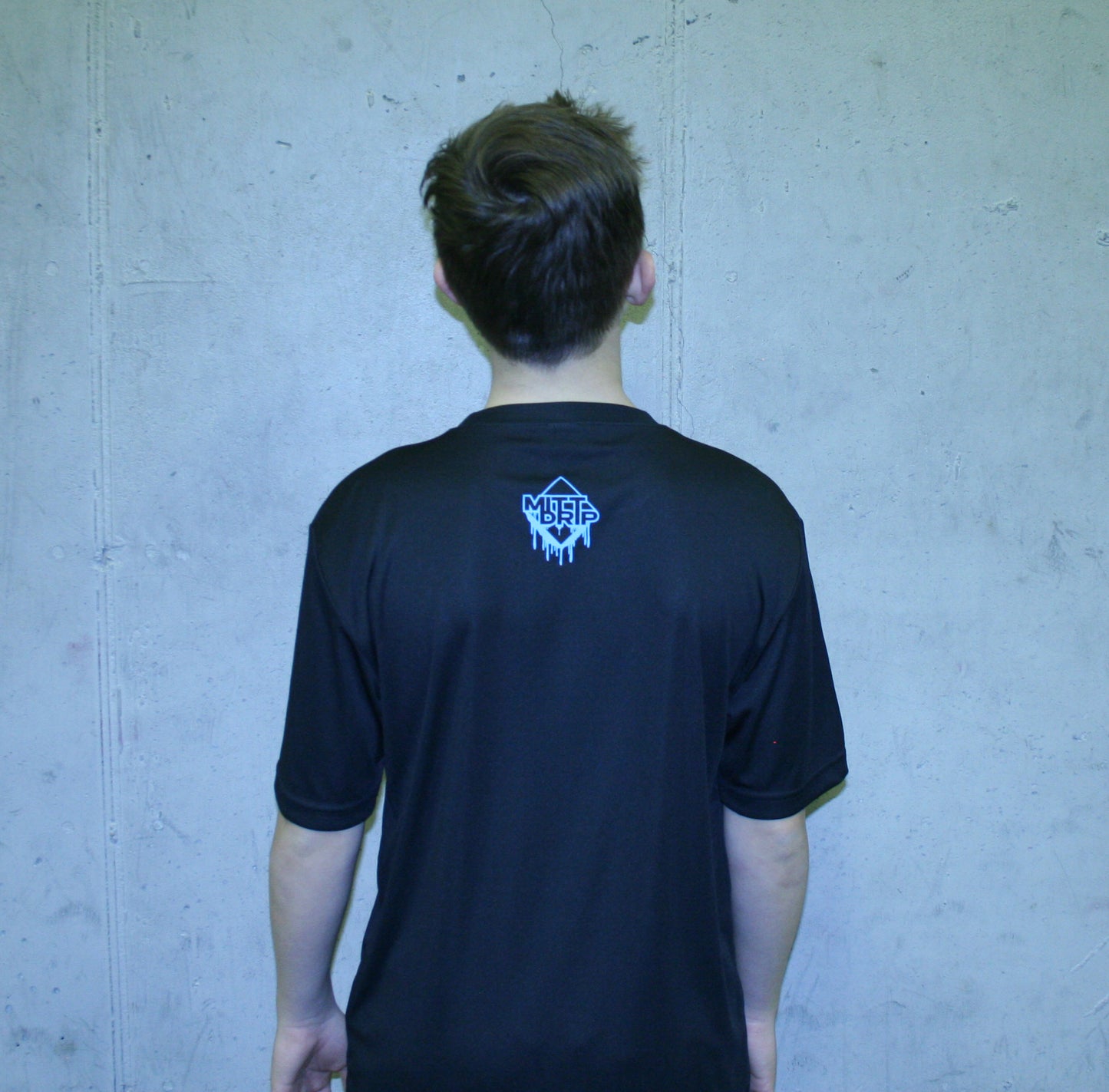 Locked Up Performance Dry Fit Tee - Black