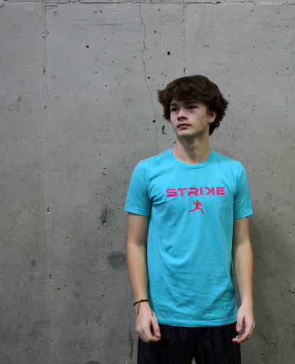 Locked Up Premium Tee - Turquoise