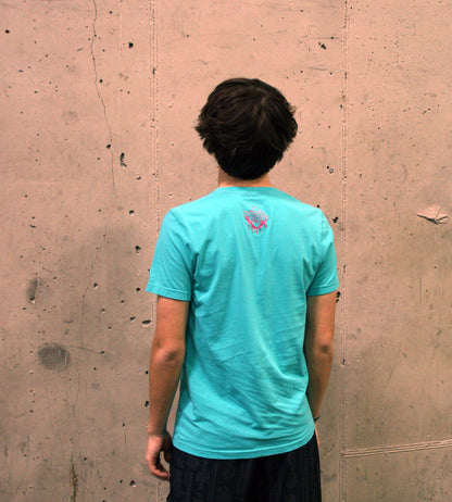 Locked Up Premium Tee - Turquoise
