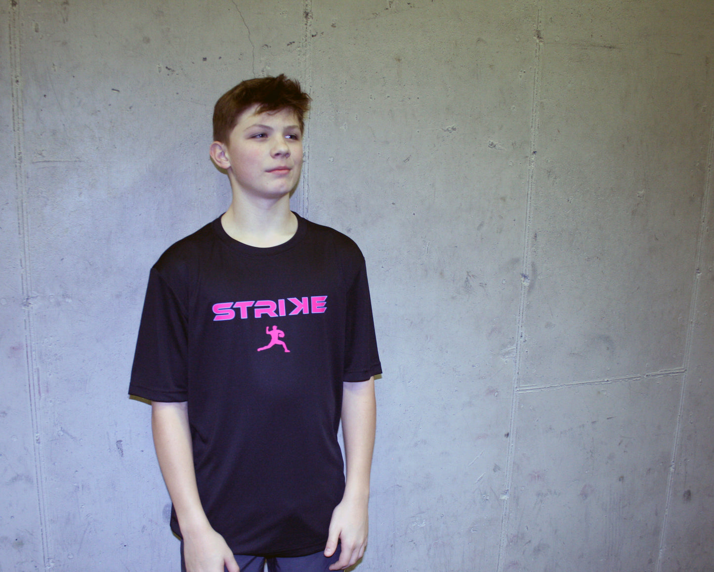 Locked Up Performance Dry Fit Tee - Black