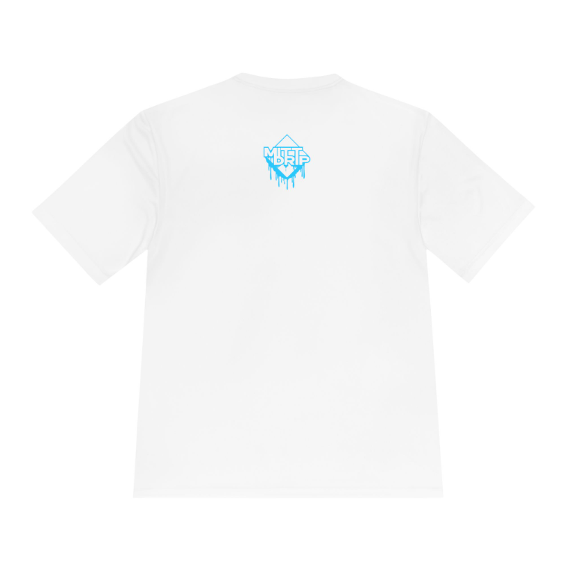 Locked Up Performance Dry Fit Tee - White