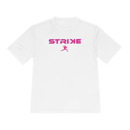 Locked Up Performance Dry Fit Tee - White