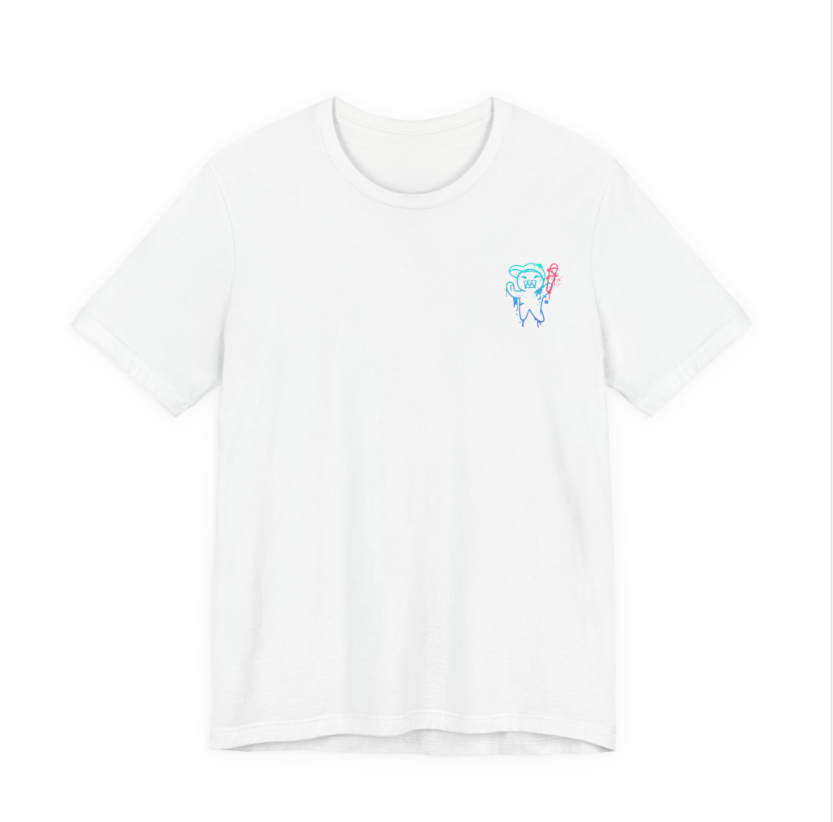 Longball Jog Premium Tee - White