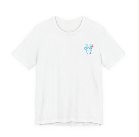 Longball Jog Premium Tee - White