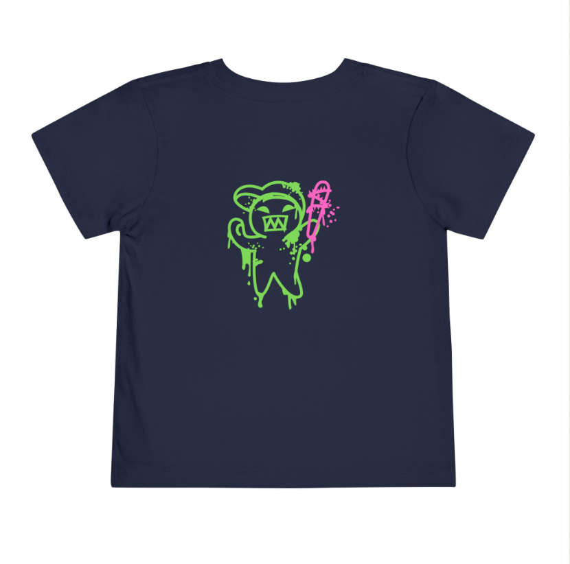 Youth - The Drip Kid Premium Tee - Navy